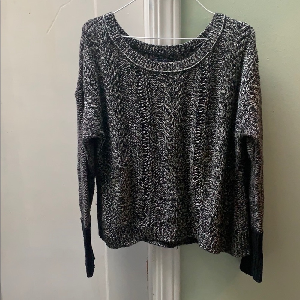 Black and White sweater